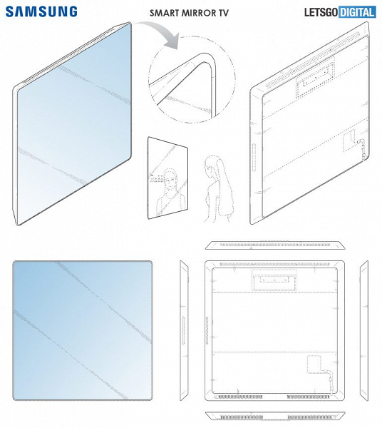 Samsung Smart Mirror TV схема