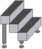 Ступеньки для подиума